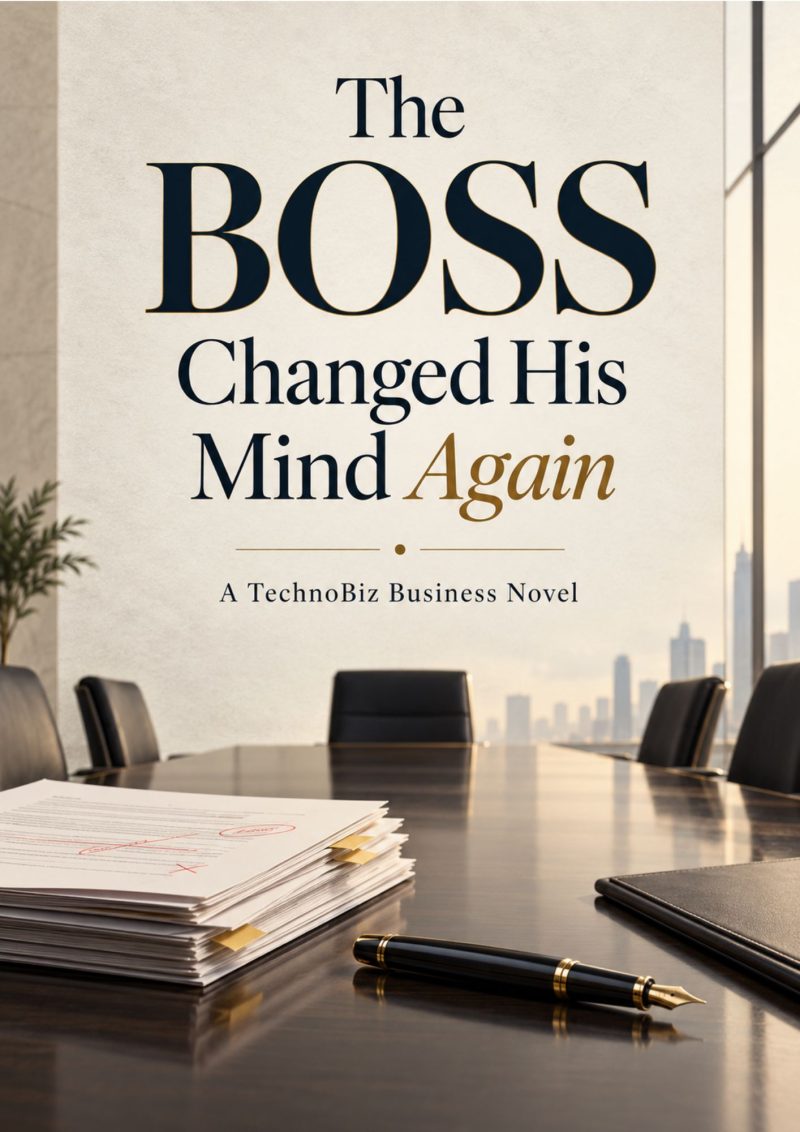 The Boss Changed His Mind Again (Business Novel) (PDF)
