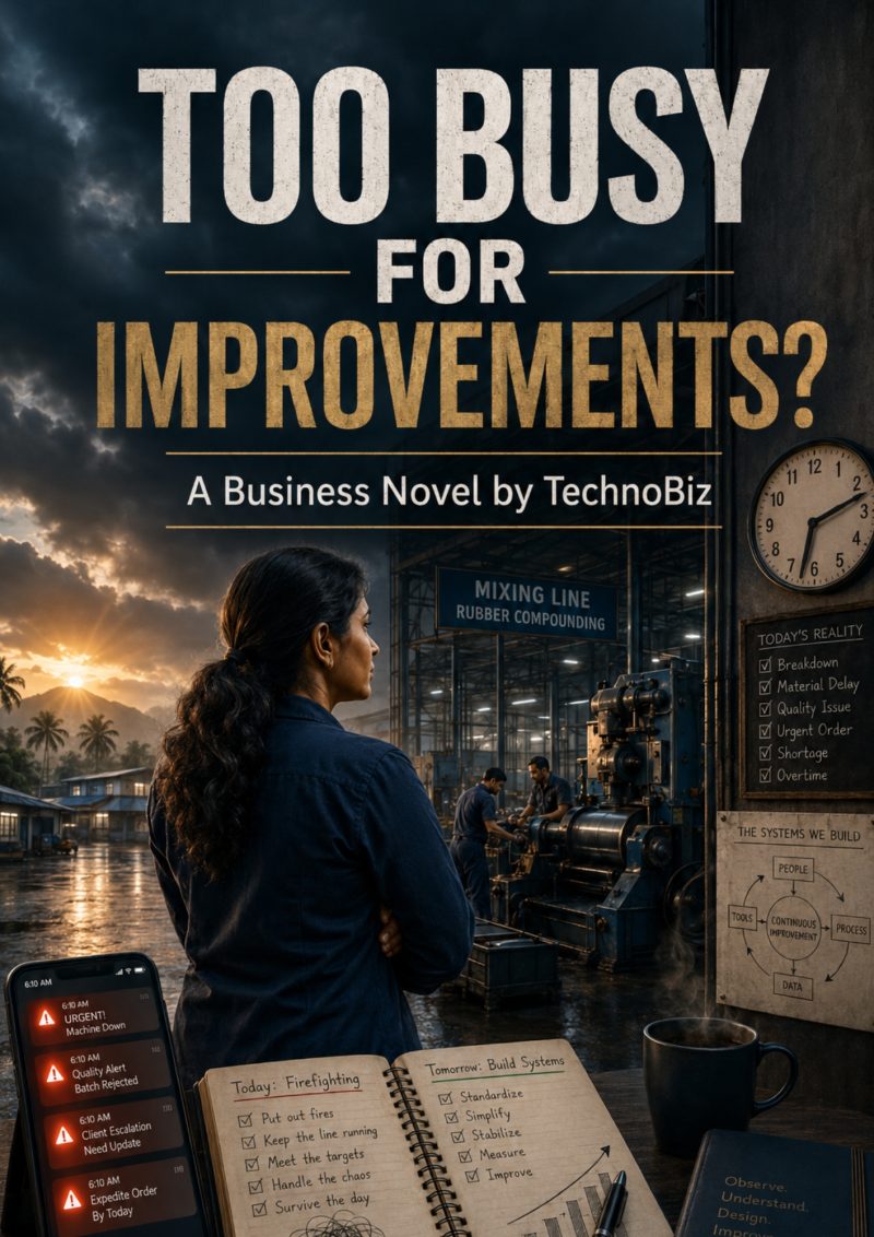 Too Busy for Improvements? (Business Novel) (PDF)