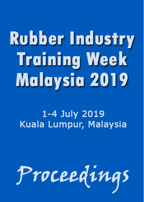 Proceedings Document - Malaysia Rubber Industry Training Week 2019