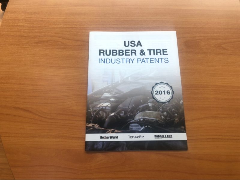 USA Rubber & Tire Industry Patents 2016